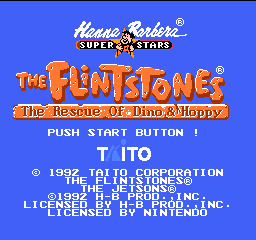 Flintstones, The - The Rescue of Dino & Hoppy, Флинстоуны