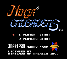 Ninja Crusaders, Ниндзя Крузадер