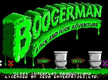 Boogerman. A Pick and Flick Adventure, Бугермен