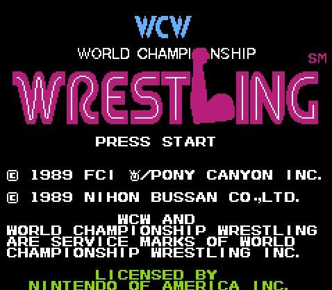 WCW World Championship Wrestling, Чемпионат мира по рестлингу