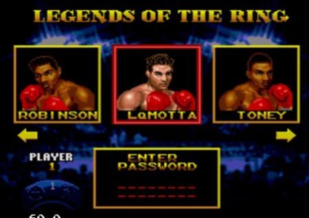 Boxing Legends of the Ring, Легенды ринга, бокс