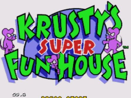 Simpson Bart. Krusty Super Fun House, Симпсон Барт: сумасшедший дом Красти