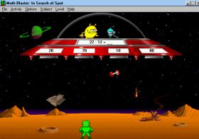 Math Blaster: In Search of Spot